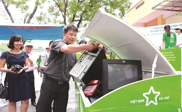 thu gom rác điện tử