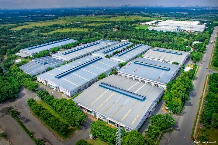 hạ tầng khu công nghiệp xanh
